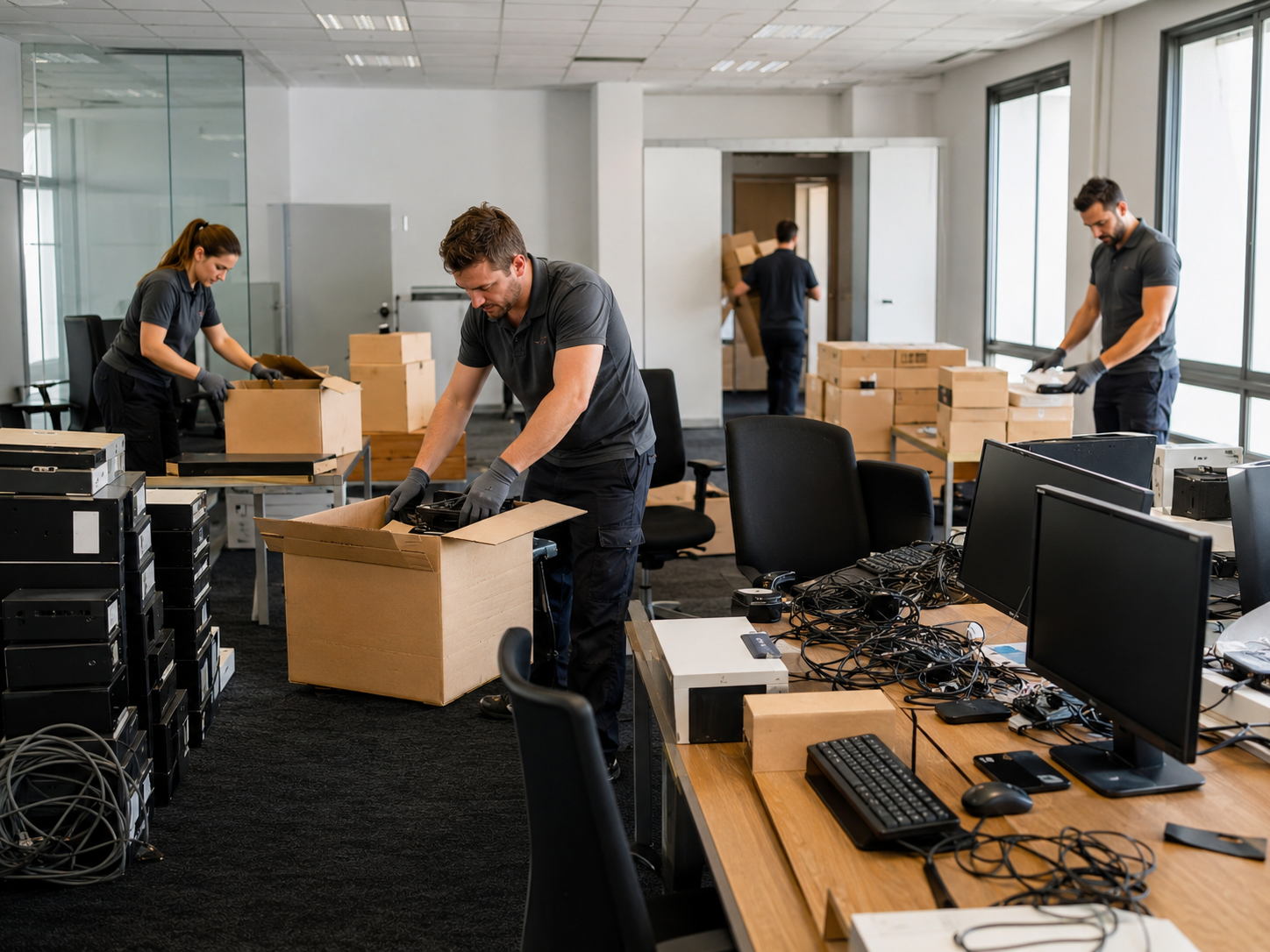 Débarras de locaux professionnels en Isère